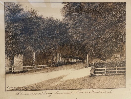 Pentekening Voorstreek